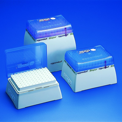 Tips Eppendorf, Biopur - Rack de 96 puntas