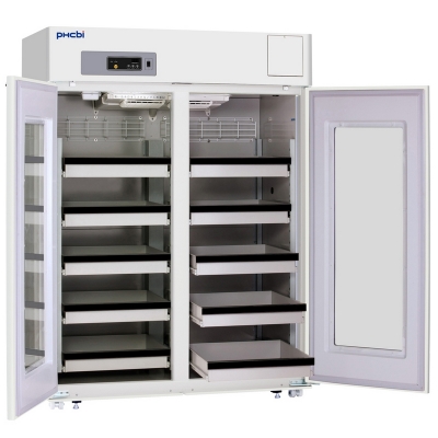 Refrigerador Farmacéutico PHCBi, rango de temperatura de 2 a 23 C, modelo MPR-1412