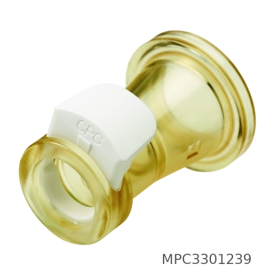 Conector CPC, Sanitary, polisulfona clase VI, sin válvula - 25 unidades