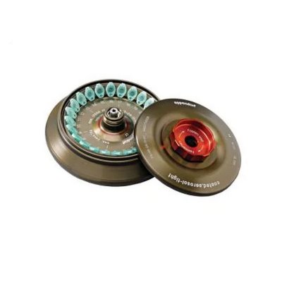 Rotor Eppendorf, Modelo FA-45-24-11-HS, con tapa herm&eacute;tica a los aerosoles, PTFE