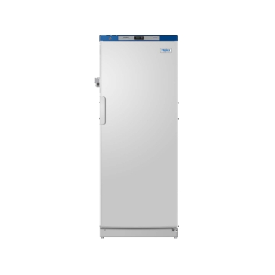 Freezer biomédico vertical Haier, capacidad 262L, rango de temperatura -20 a -40C