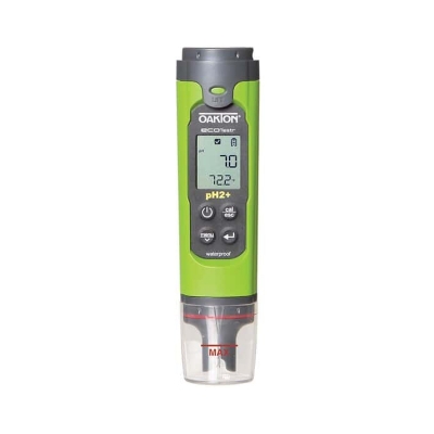 PHmetro de bolsillo Oakton, modelo EcoTestr pH 2+, a prueba de agua